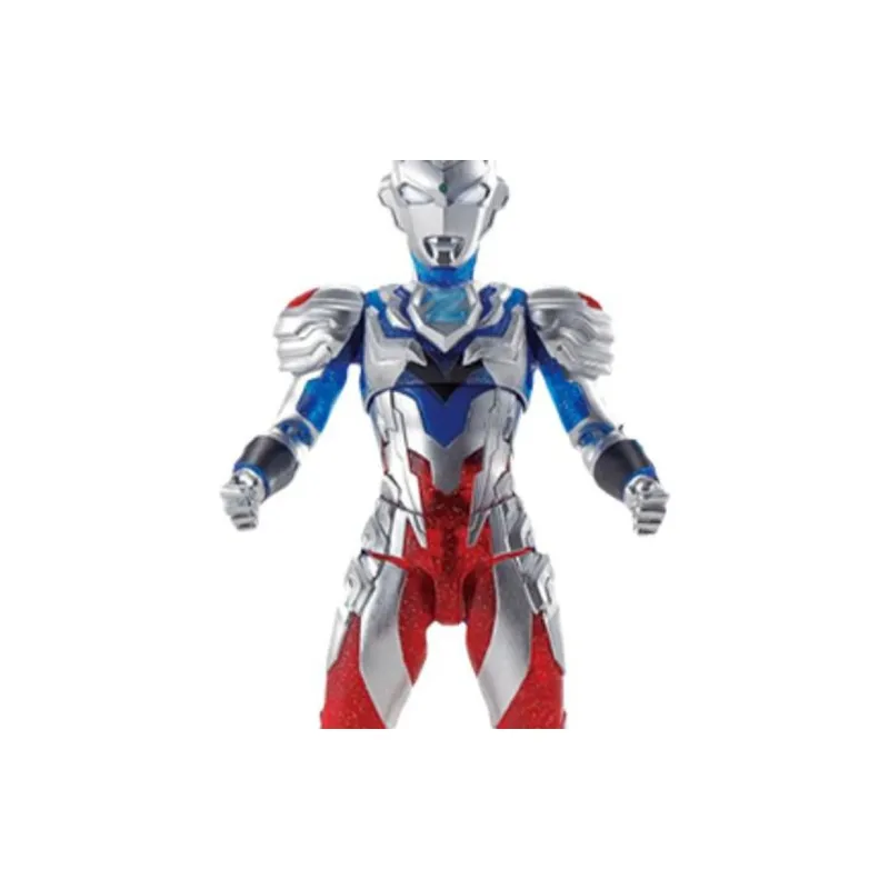 BANDAI Ultraman Z Ichiban Kuji S.h.figures Ultraman Final Reward Alpha Armor Zestin Transparent Coating Action Figures-2