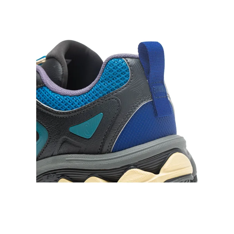 LiNing Support 2.0 Trail V2 Anti Slip Wear Resistant Low Top Running Shoes Men's Gray Blue-7
