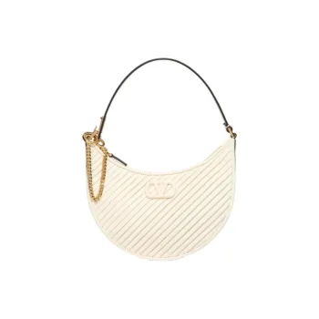 Valentino VLogo Signature Zip Up Shoulder Bag