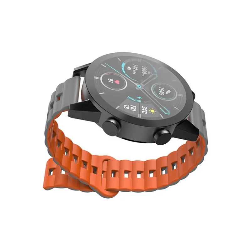 ZHENGGUANG Watch Band Apple Compatibility Silicone Material-22
