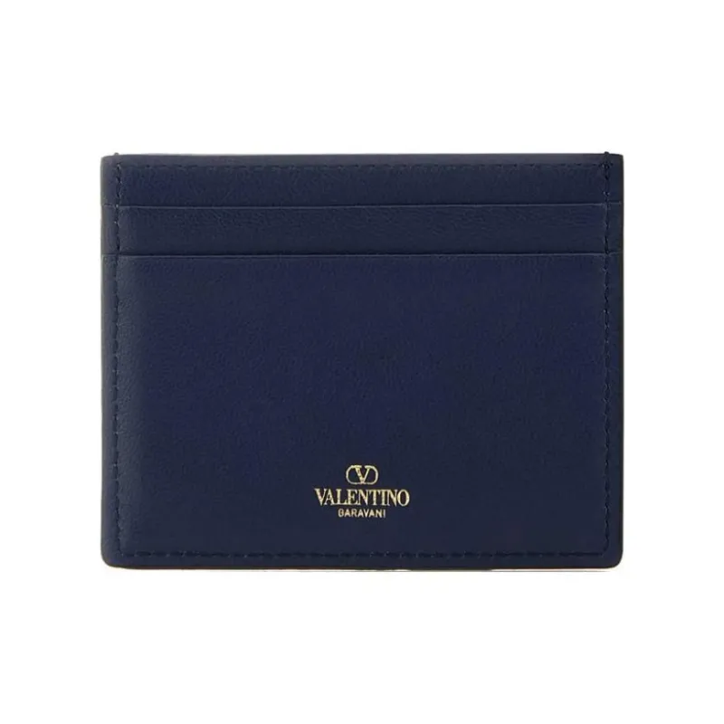 Valentino Logo Printed Card Case-0