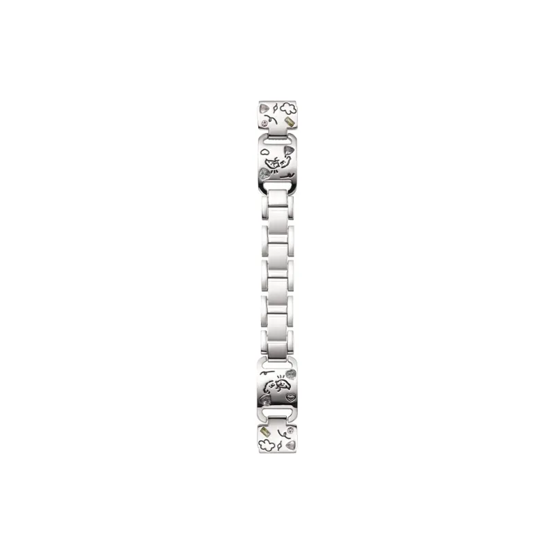 MSSM Watch Band Xiaomi Red Beige Compatibility Metal-3