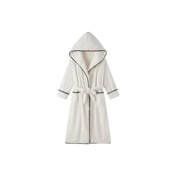MIIOW Pajama Robe Women's White
