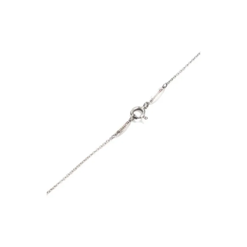 TIFFANY & CO. X Elsa Peretti Sterling Silver Open Heart Necklace-2