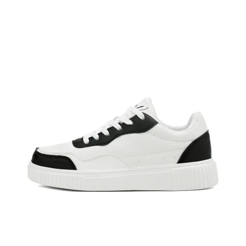 RIFUGIO VO' Low Top Skateboard Shoes Unisex Black White Gray Brown