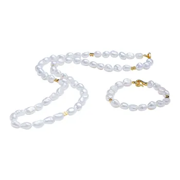 ANGEPERLE Freshwater Pearl Necklaces Women's