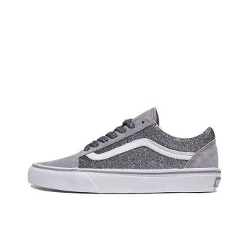 Old Skool Vans 'Glitter Gunmetal Grey'