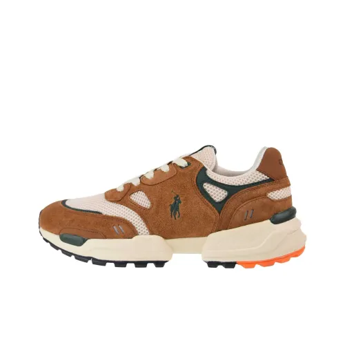 Polo Ralph Lauren Polo Jgr Pp Low-Top Casual Shoes Men's Brown