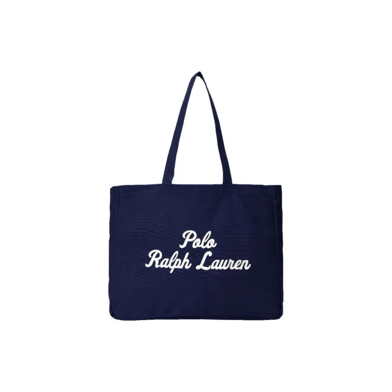 Polo Ralph Lauren Logo embroidered Cotton Tote Bag-0