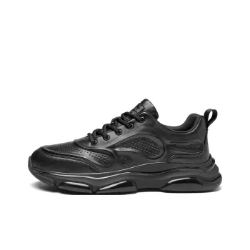 AOKANG Height Increasing Slip Resistant Low Top Chunky Sneakers Men's Shopping Bag