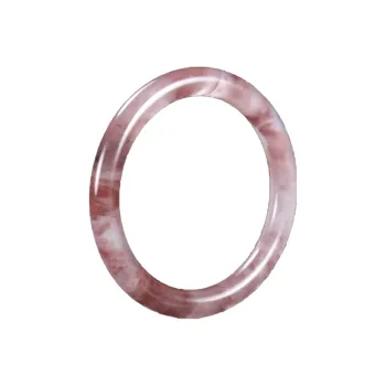 Red All Year Round Golden Silk Jade Bangles Women's