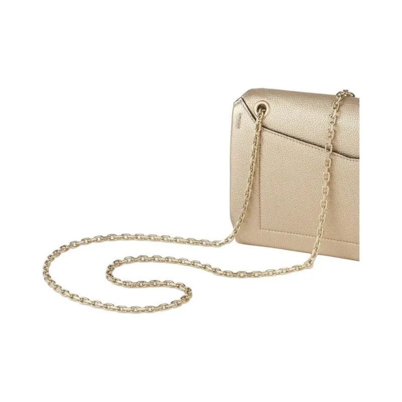 CARTIER Panthère De Cartier Cow Leather Clutch Women's Gold-4