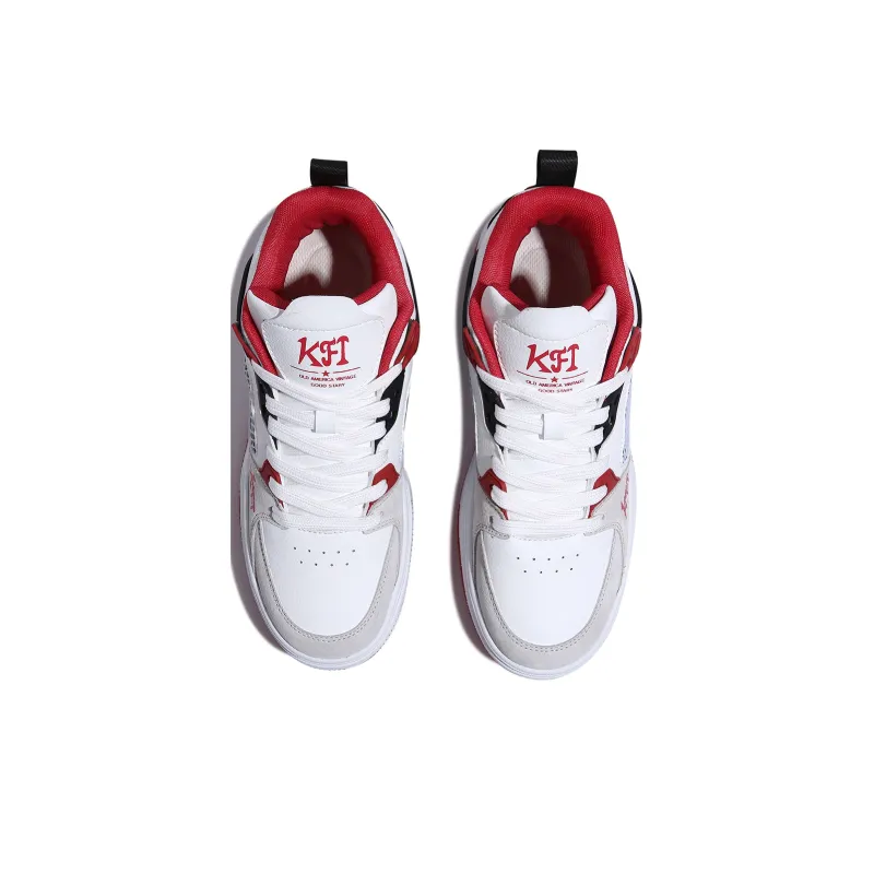 KFT Mica Anti Slip And Wear Resistant Height Increasing Low Top Skateboard Shoes Unisex-12