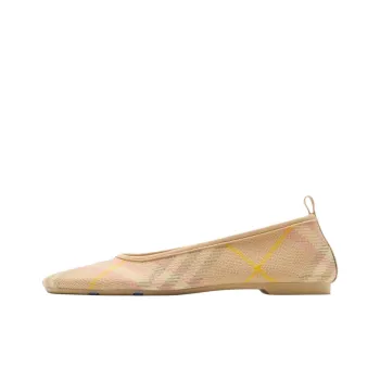 Burberry Casual Single Shoes Women's Beige