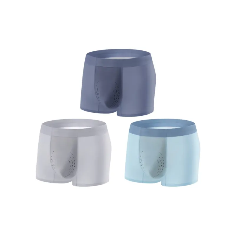 Qiao Ni Tong Underpants Men's 3 Pack-3