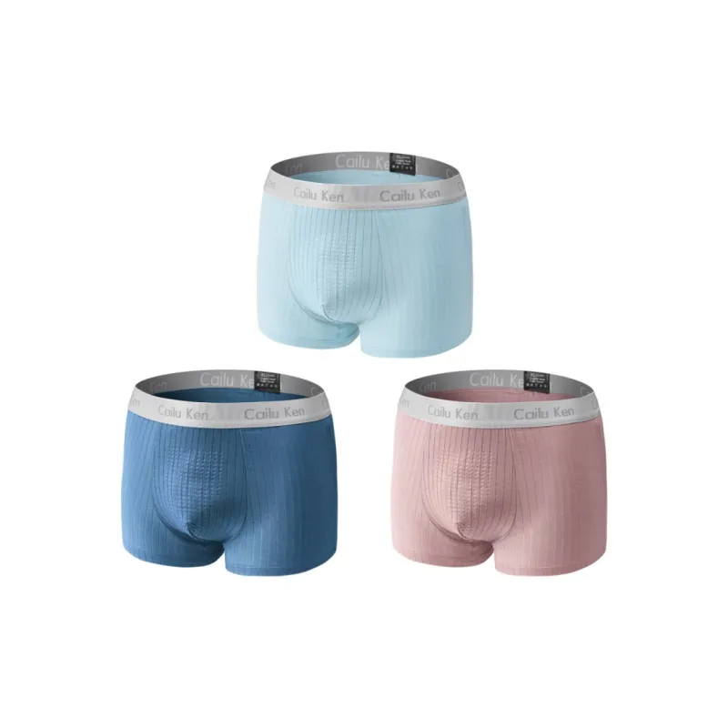 Qiao Ni Tong Underpants Men's 3 Pack-3