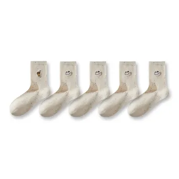 Caramella Mid Calf Socks Women's 5 Pack