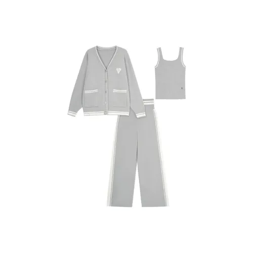 Victoria's Secret THE MIX Pajama Set Women's Flint Gray