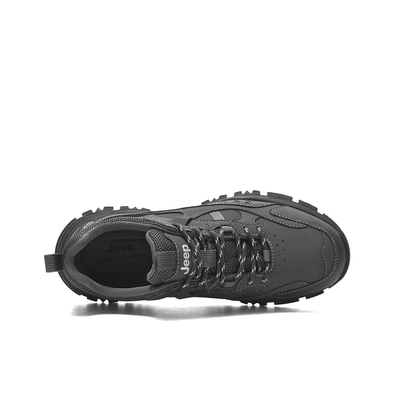 Jeep Hiking / Trekking Shoes Men Low Top Gray-3