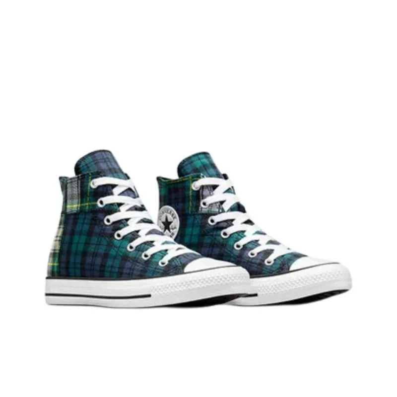 Converse Chuck Taylor All Star Anti Slip Wear Resistant High Top Kids Canvas Shoes Blue Green Teenagers-2