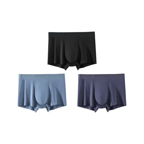 Qiao Ni Tong Underpants Men's 3 Pack
