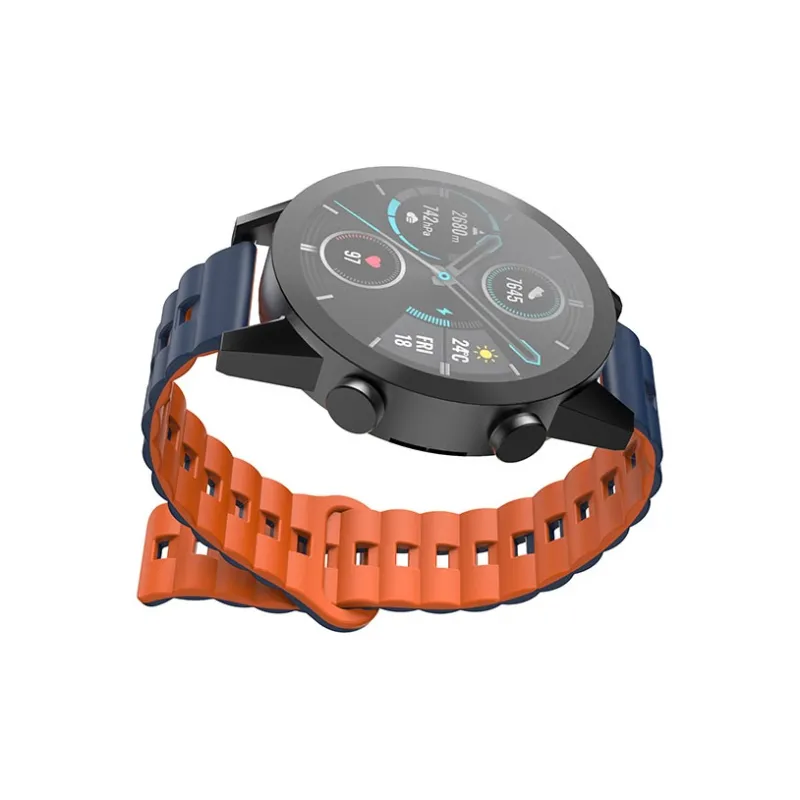 ZHENGGUANG Watch Band Apple Compatibility Silicone Material-16