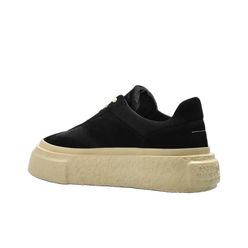 MM6 Maison Margiela Low Top Platform Shoes-4