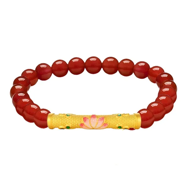 Danfu Gold Bracelet Unisex-2