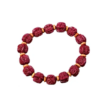 Stone On The Line Cinnabar Bracelets Unisex