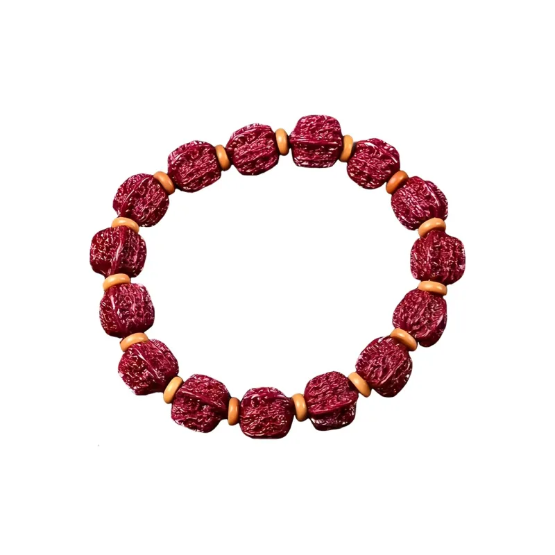 Stone On The Line Cinnabar Bracelets Unisex-0