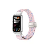 Pink Blue-Loop Magnetic Woven