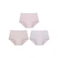 G Set-Soft Smiley Face-Pink+Light Cameo Brown+Purple (3 Pack)