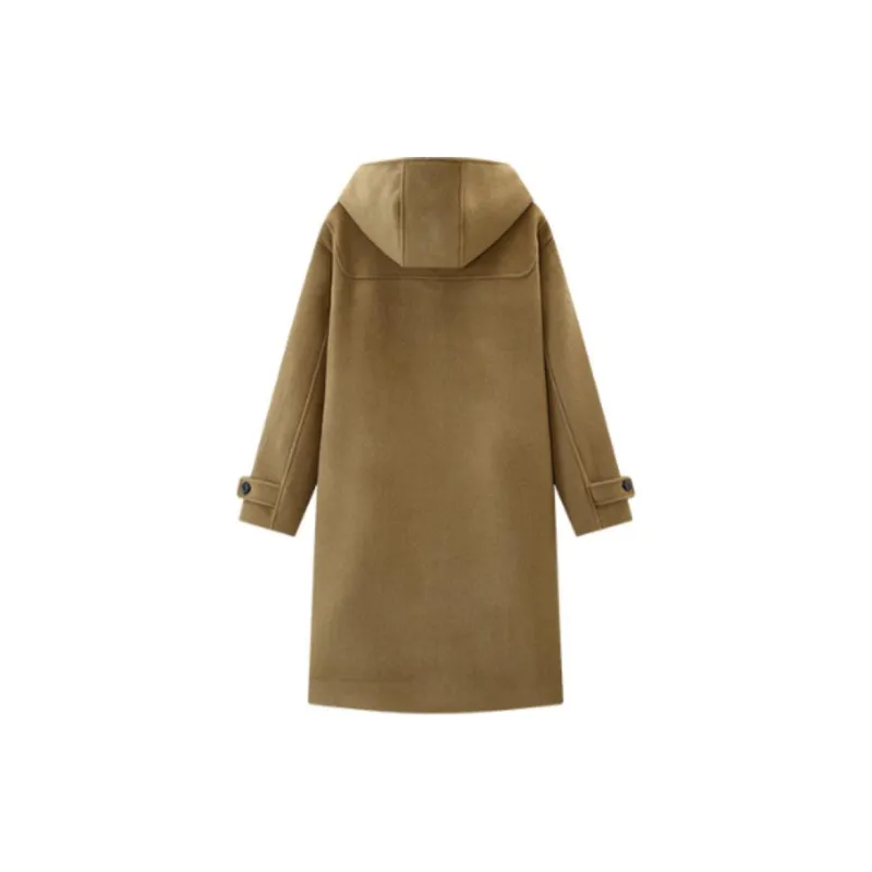 KUHNMARVIN Coats Women's Mandarin Orange Brown-1