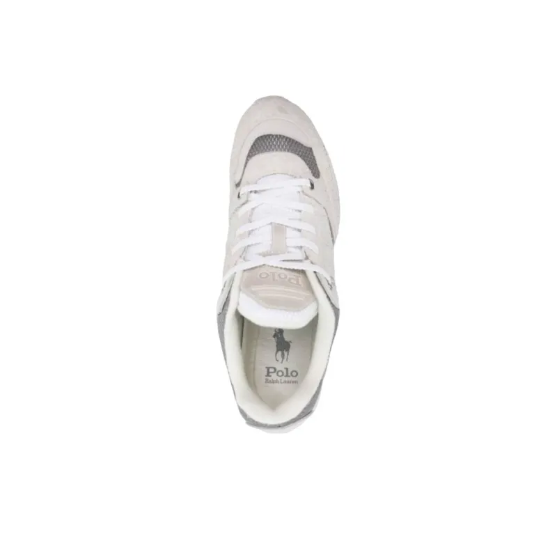 Polo Ralph Lauren Trackster 200 Low-Top Casual Shoes Men's White-4