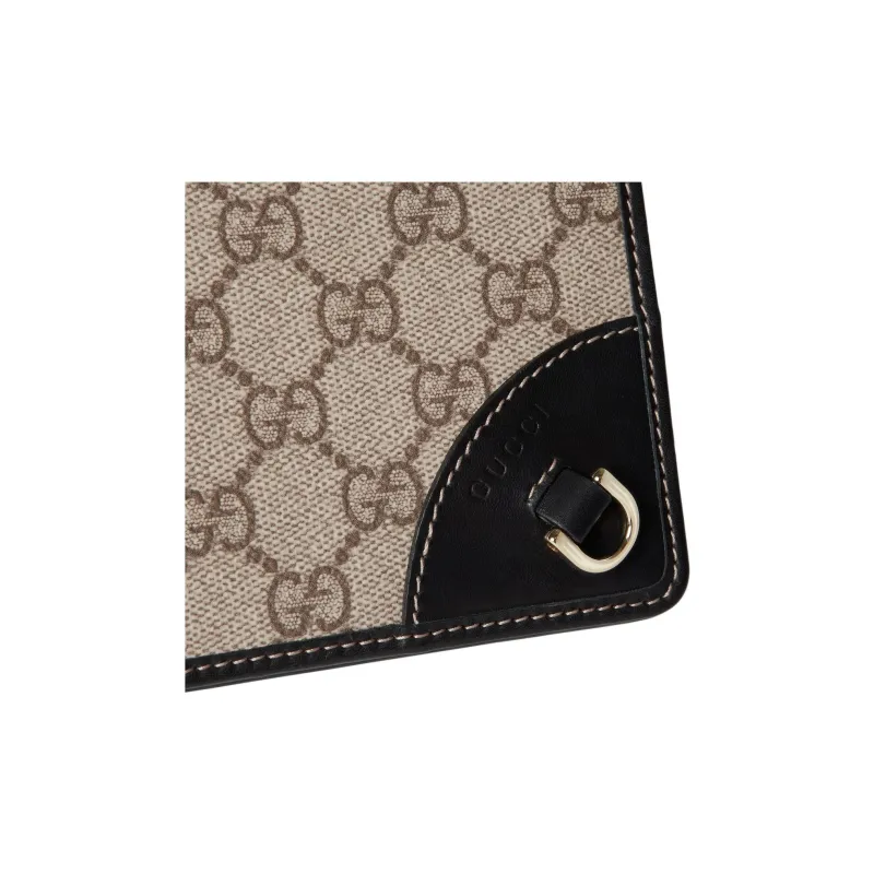 GUCCI Coated Canvas Crossbody Bag Shoulder Bag Extra Mini Women's Beige & Brown-5
