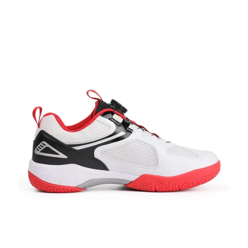 Lin Feng Badminton Shoes Unisex White Blue-15