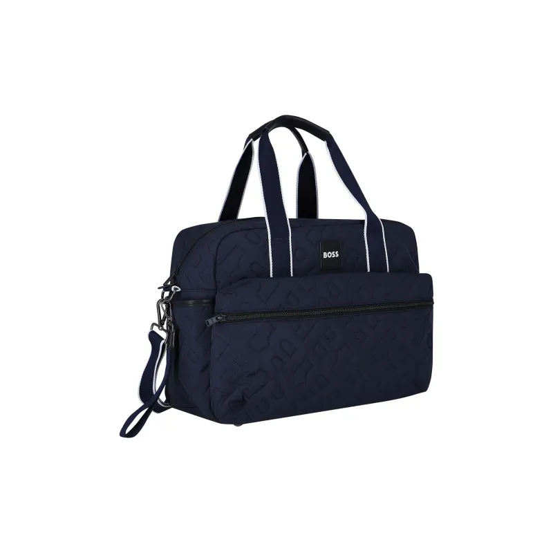 BOSS Polyester Shoulder Bag Crossbody Bag Handbag Women's Marine Blue-2