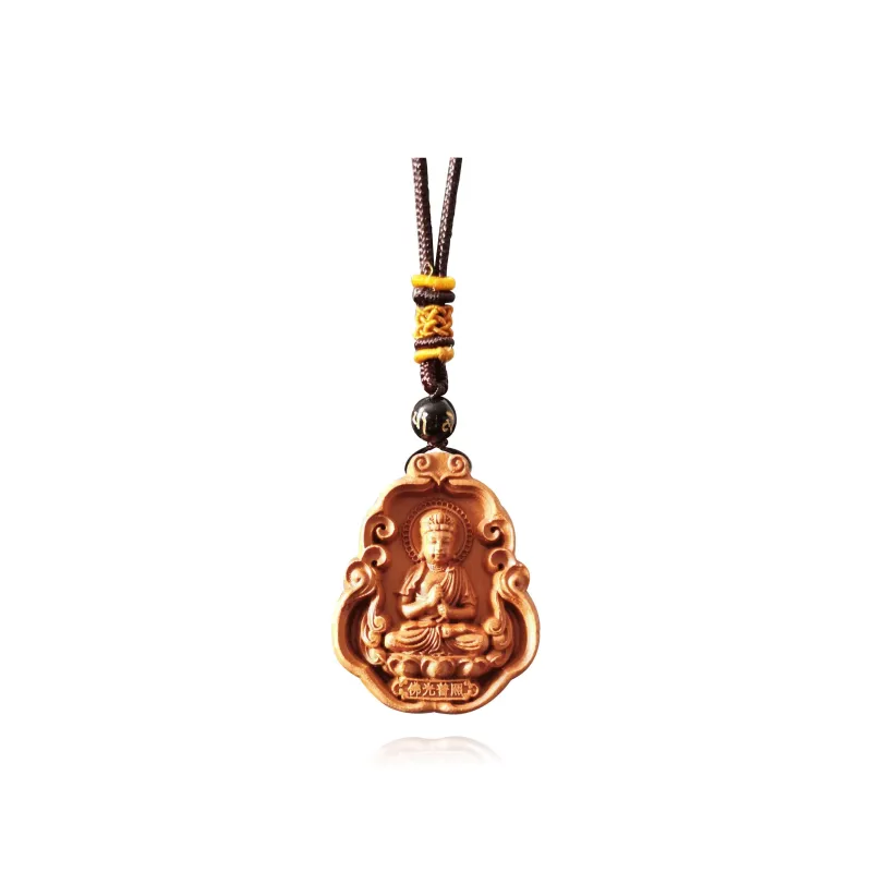 Master Kim Peachwood Necklaces Unisex-9