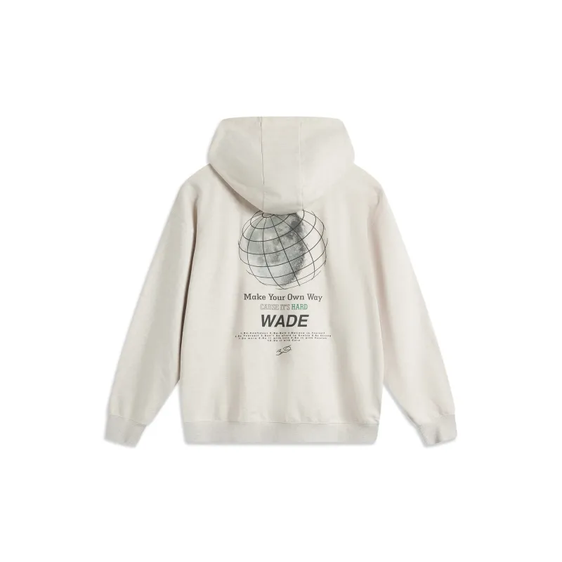 LINING Sweatshirts Men HB1902 Heather Gray Tile Gray-1