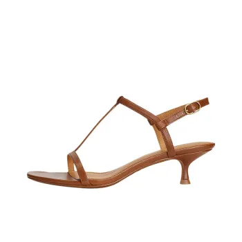 Polo Ralph Lauren 40mm Kitten-heel Leather Sandals Women's