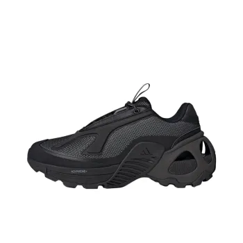 Adidas Wonder Runner Anti Slip Wear Resistant Low Top Running Shoes Unisex Black