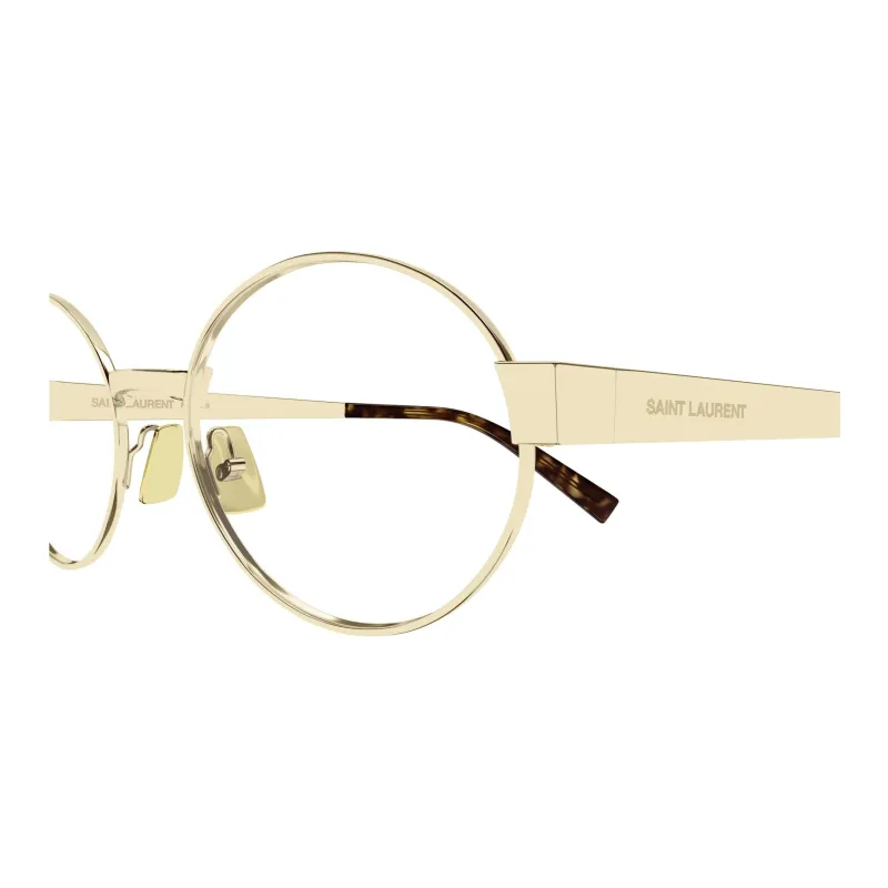 SAINT LAURENT Oval Frame Glasses-4