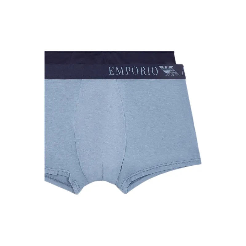 EMPORIO ARMANI Two pack Of Asv Soft touch Eco Viscose Boxer Briefs-5