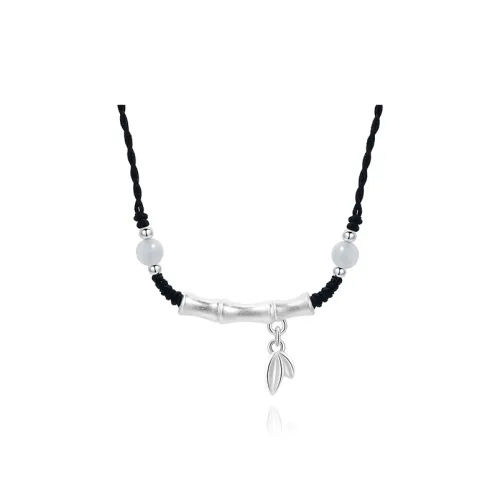 ZOKS S999 Fine Silver Necklaces Women's