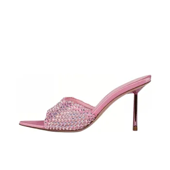 Le Silla Gilda 100mm Crystal-embellished Mules