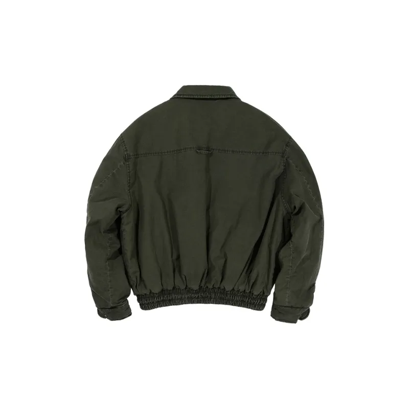 COUNTRY MOMENT Puffer Jacket Unisex Ancient Murky Green-1