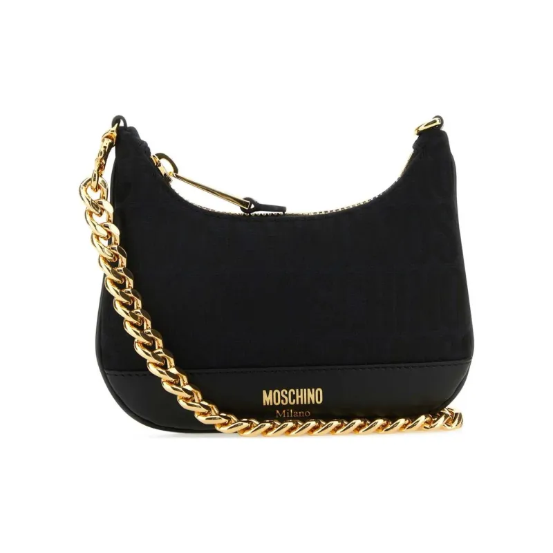 MOSCHINO Logo Lettering Small Tote Bag-2