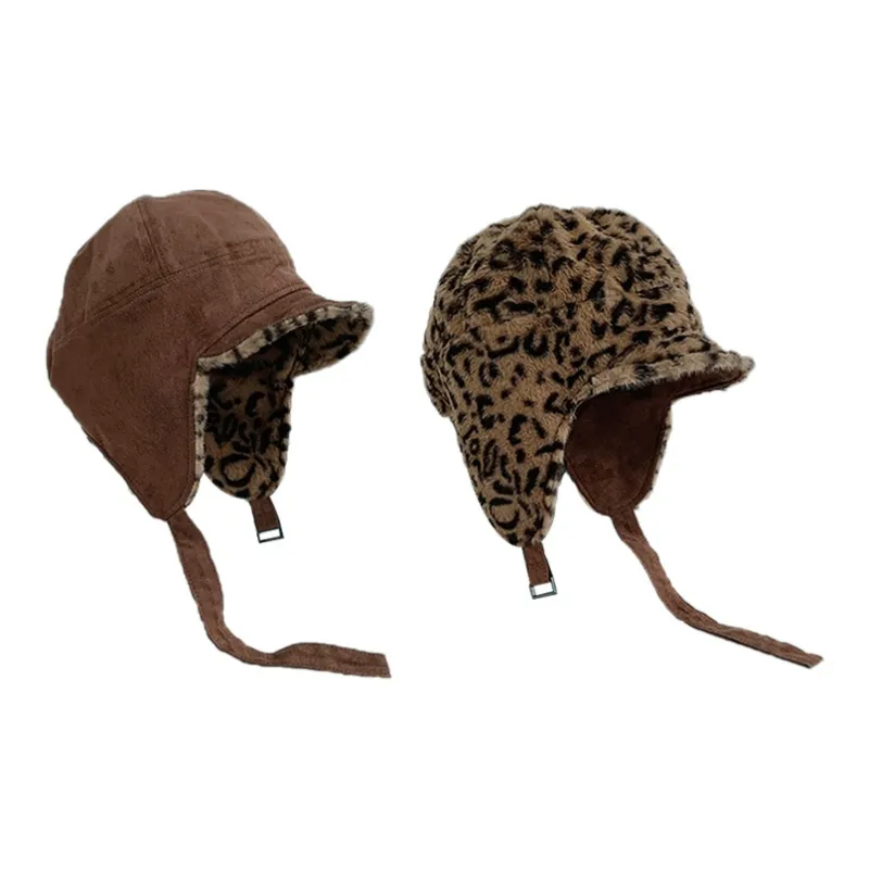 MUSTKOO Plush Trapper Hats Unisex-3