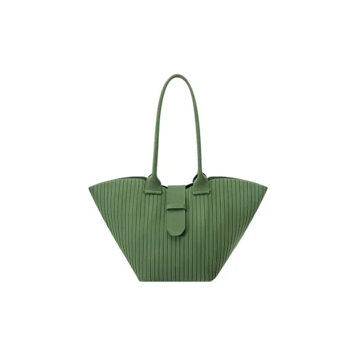 JC DAMO Fabric Solid Color One Shoulder Dumpling Bag Handbag Women's