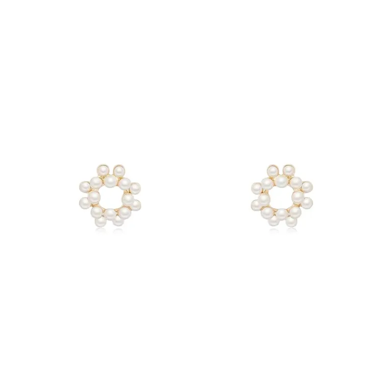 BHI Alloy Stud Earrings Women's-0